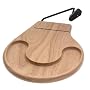 Prodyne Beechwood Cheese Tray with Cracker Well