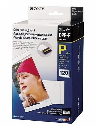 Sony Photo Printer Paper 120 sheets (SVM-F120P/2)