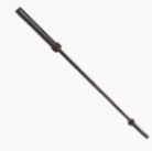 Cap Barbell 7' Olympic Weight Bar with Black Oxide Finish