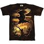 Golden Eagle T-shirt 100% Cotton TEENS and ADULTS Short Sleeve Shirt