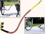 Bike Tow Leash Dog Bicycle Attachment - Yellow