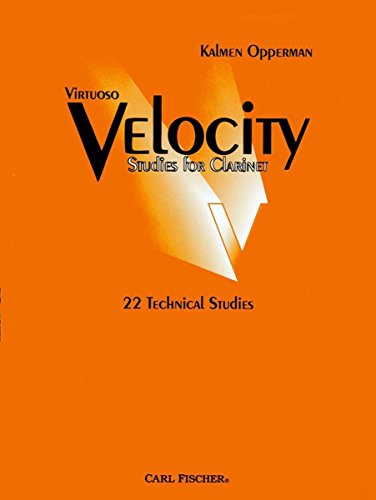 O5431 - Velocity Studies for Clarinet