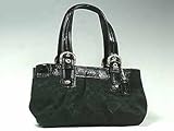 (コーチ)COACH ソーホー プリーテッド シグネチャー トート F13742 SBKBK 並行輸入品