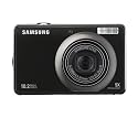 Samsung PL60 Digitalkamera (10 Megapixel, 5-fach opt. Zoom, 6,9 cm (2,7 Zoll) Display, dualer Bildstabilisator) schwarz