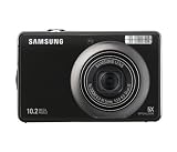 Samsung PL60 Digitalkamera (10 Megapixel, 5-fach opt. Zoom, 6,9 cm (2,7 Zoll) Display, dualer Bildstabilisator) schwarz
