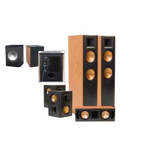 Klipsch RF-82II System-CHERRY FRONTS AND FREE PA-120 SUB-CHERRY