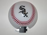 CHICAGO WHITE SOX 3-D Logo Baseball Shaped Night Light
