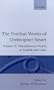 The Poetical Works of Christopher Smart: Volume IV: Miscellaneous Poems, English and Latin (Poetical Works of Christopher Smart Vol. I)