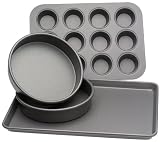 Chicago Metallic 4-Piece Professional Bakeware Set