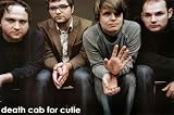 (24x36) Death Cab For Cutie Group Sitting Music Poster Print