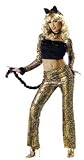 Women Disco Kitten Costume Great 70s Costume! Also Great Diva and 80s Wild Girl Costume!