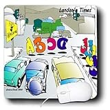 Londons Times Funny Society Cartoons - No J Walking - Mouse Pads