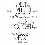 Produkt-Bild: The Best And Most Beautiful Things- Helen Keller , 11x11