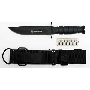 Smith and Wesson CKSUR1 Bullseye Search and Rescue 10.5 Fixed Blade Powder Coat by 