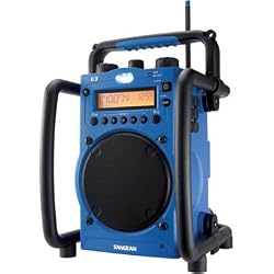 SANGEAN U3R DIGITAL AM/FM WATER-RESISTANT UTILITY RADIO WITH ALARM