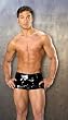 Men's Patent and Lycra Shorts Break-Away Pouch in Black Sizes: Small, Medium, Large or X-Large