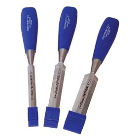 Click here to buy Footprint 87 Series 127135 Set of 3 Blue Poly Handle Chisels 1 2-Inch, 3 4-Inch, 1-Inch by Footprint.
