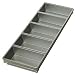 Focus Foodservice Commercial Bakeware 5 Strap 7-3/8 by 3-5/8-Inch Bread Pan Set