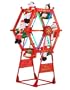 5' Rotating Christmas Ferris Wheel w/ Characters by Gemmy