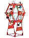 Gemmy 5' Rotating Merry Christmas Ferris Wheel w/ Ride on Characters