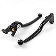 Black Billet CNC Aluminum Motorcycle Motorbike Moto Bike Clutch Brake Levers Lever For Yamaha 1999-2003 YZF R1 1999-2004 YZF R6 2001-2005 FZ1 FZS1000 FZS 1000