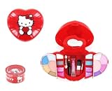 Euromedia Diffusion - A1002297 - Bijou et Cosmétique - Palette Maquillage Coeur Hello