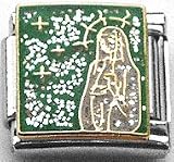Clearly Charming Lady Guadalupe Italian Charm