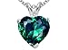 2.02 cttw 14k White Gold Heart Shape Created title=