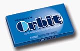 Wrigleys Orbit Peppermint Sugar Free Gum, Peppermint - 12 Pc, 12/Pack