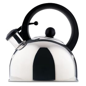 Copco Mirage 1-1/2-Quart Polished Stainless Steel Teakettle