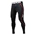 [DRSKIN] DB04 Compression Tight Pants Base Layer Running Pants Men Women (S)
