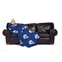 Indianapolis Colts Adult Comfy Throw Blanket with Sleeves