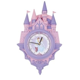 Disney Princess Fairy Tale Castle Wall Clock