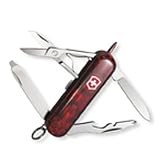 VictorinoxSwissArmyMidniteManagerPocketKnife(TranslucentRuby)