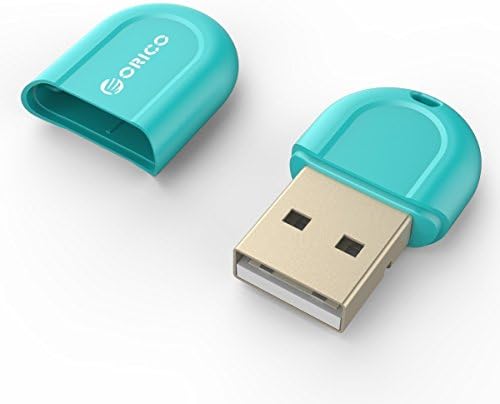 XYuan ORICO BTA-408 Bluetooth 4.0 USB Adapter Audio Receiver with Features of CSR8510 Chip/Low Energy/Freedrive/3Mbps Transfer Rate, Compatible for WINDOWS and MAC (Blue)