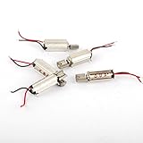 Dowonsol 5個 DC 3V 10000RPM 6mmx12mm 振動モーター 1.5V-3.7V DC 120-250ma マッサージャー コンドーム 用玩具