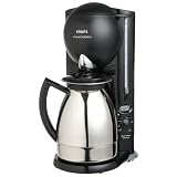 Krups 229-45 Aroma Control 10-Cup Coffeemaker with Thermal Carafe, Black and Stainless Steel