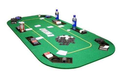 Texas Holdem Folding Table - Green