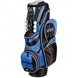 EDGE CART BAG BLK/BLU/SILVER