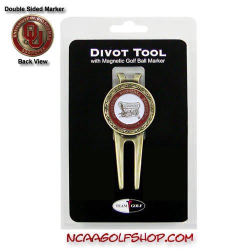 Oklahoma Sooners Divot Tool Ball Marker Tg1