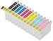 Blake Printing Supply Remanufactured Ink Cartridge Replacement for EPSON 98, 99 (T0981) (2x Black, 2xCyan, 2x Yellow, 2x Magenta, 2x Light Cyan, 2x Light Magenta, 12-Pack)
