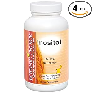 Botanic Choice Inositol Bottle (Pack of 4) by Botanic Choice