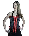 Victorian Overbust Longline Steel Boning Corset back Lacing With Steel Front Busk Closure Waist Cincher Girdle LVG9193