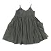 So Nikki - Girls Baby Doll Tank Top, Black