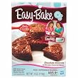 Easy Bake Chocolate Brownie Dessert MIX Kids Oven