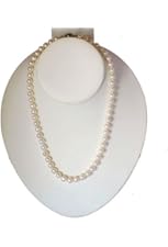 White Freshwater Cultured a Quality Pearl Necklace (6.5-7.0mm), 18