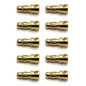 3.5mm Battery Connectors, 10 Male from Associated Accessories
