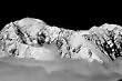 South Summit of Alaska's 20,320-ft. Denali (Mount McKinley) - Superb B&W 16x20-inch Photographic Print by Carol M. Highsmith