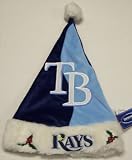 Tampa Bay Rays MLB Colorblock Plush Santa Hat