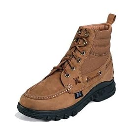 Buy Mens Justin EVA Leather Cushion Comfortable Lace-Up Casual Chukka Boots by Justin Boots
